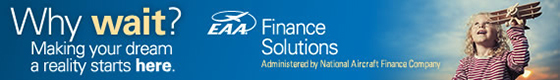 Why wait? Making your dream a reality starts here. EAA Finance Solutions.